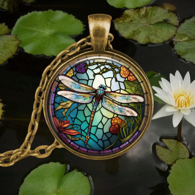 Fiona Spirit Animal Glass Pendant 0
