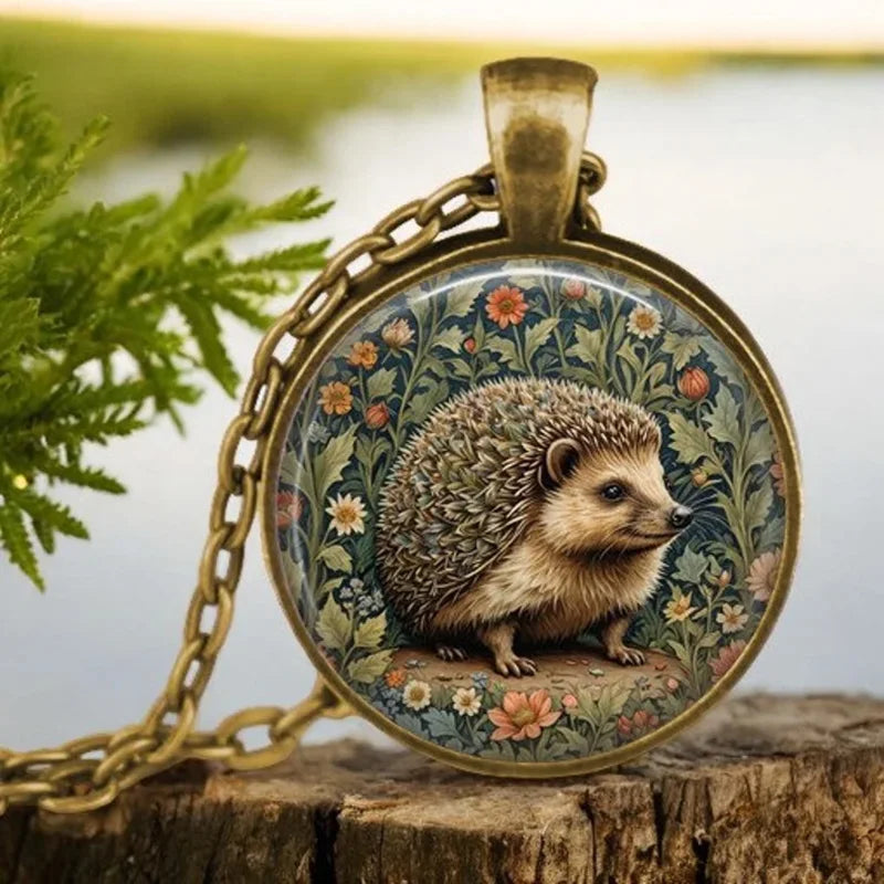Fiona Spirit Animal Glass Pendant 10
