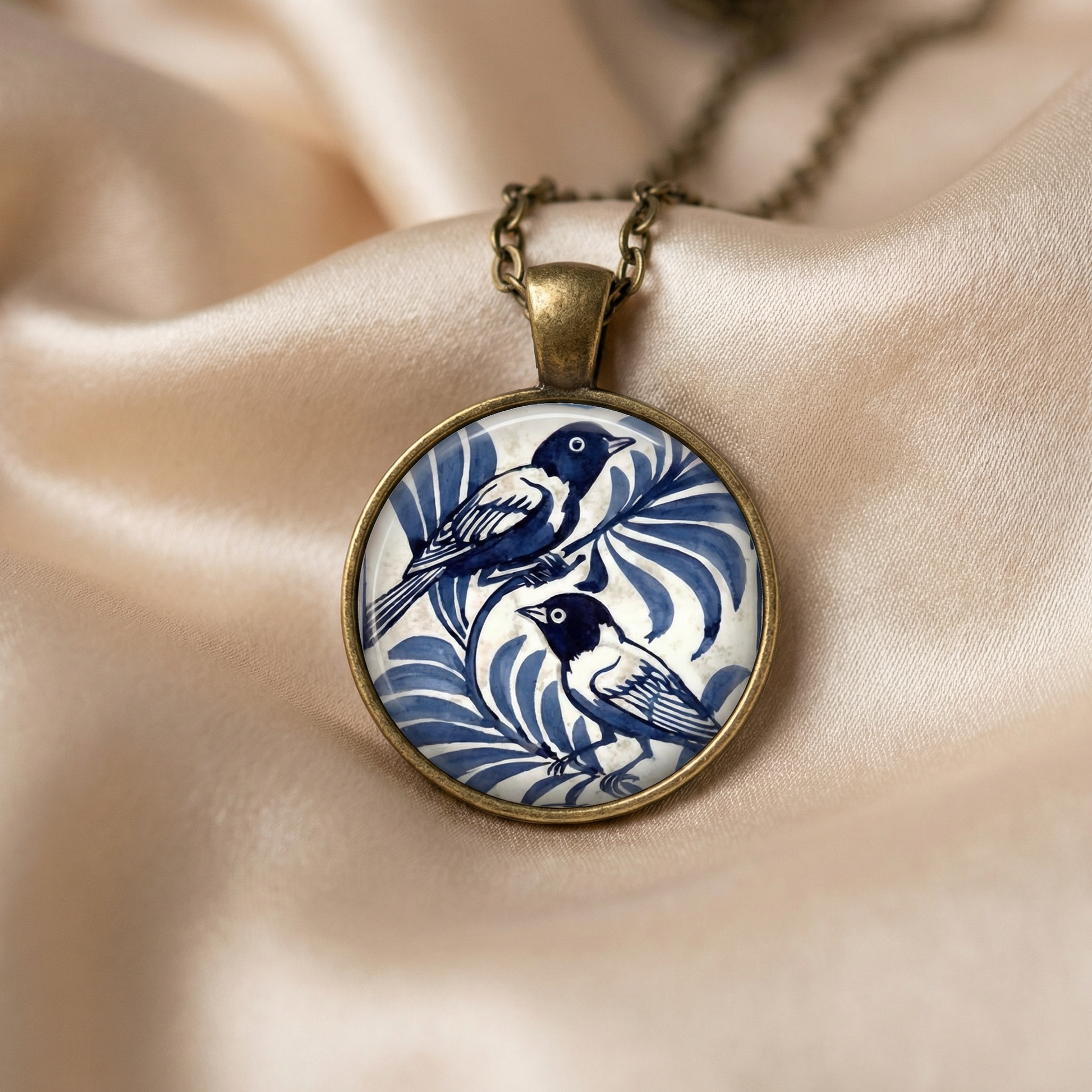 Fiona Spirit Animal Glass Pendant 3