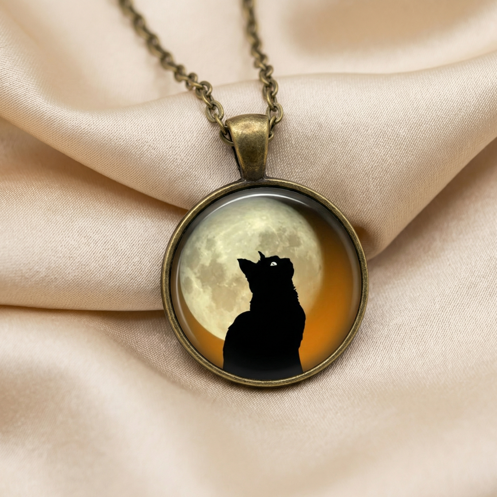 Fiona Spirit Animal Glass Pendant 4