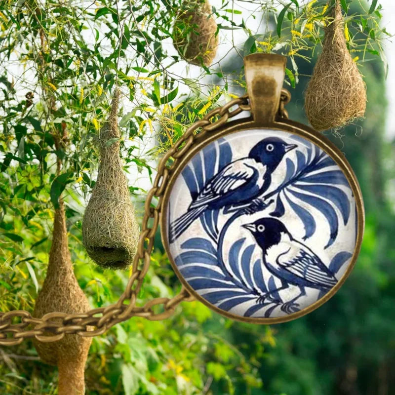 Fiona Spirit Animal Glass Pendant 9
