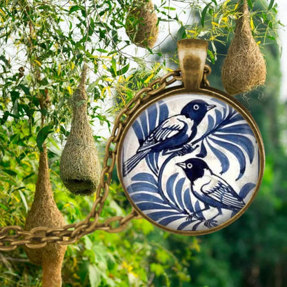 Fiona Spirit Animal Glass Pendant 9