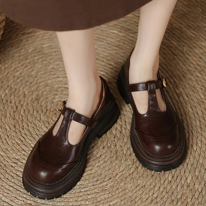Fiona Vintage T-Bar Shoes 2