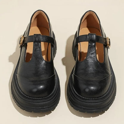Fiona Vintage T-Bar Shoes 4