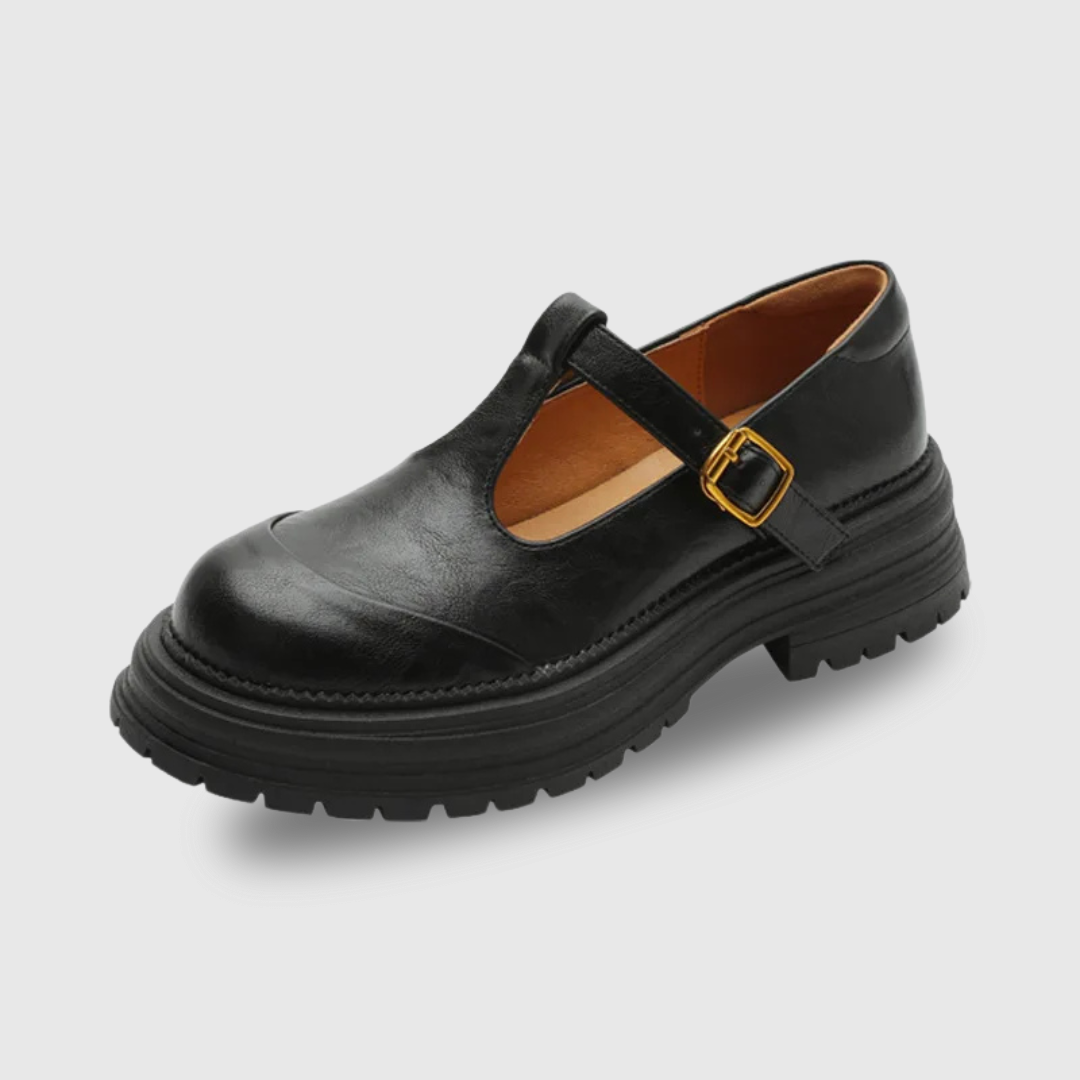 Fiona Vintage T-Bar Shoes 7