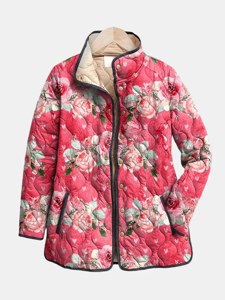 Freya Floral Quilted Jacket 0