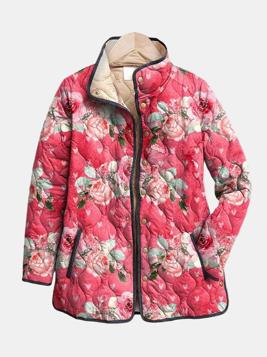 Freya Floral Quilted Jacket 0