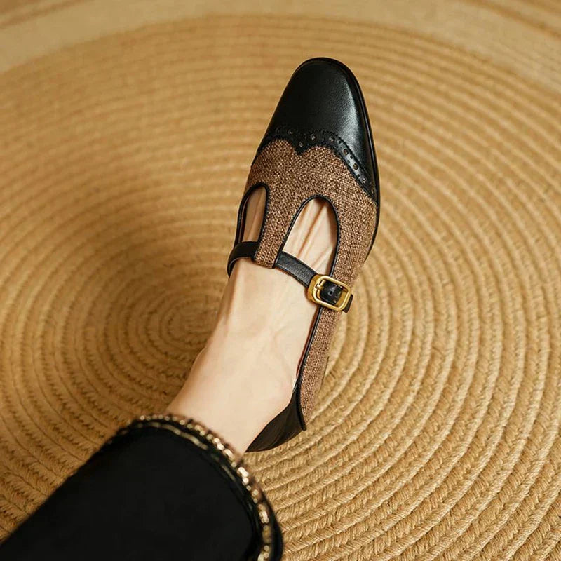Genevieve T-Strap Shoes 1