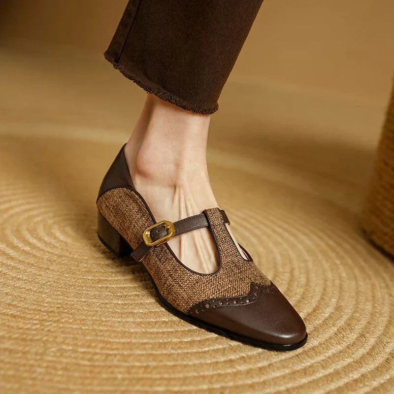 Genevieve T-Strap Shoes 3