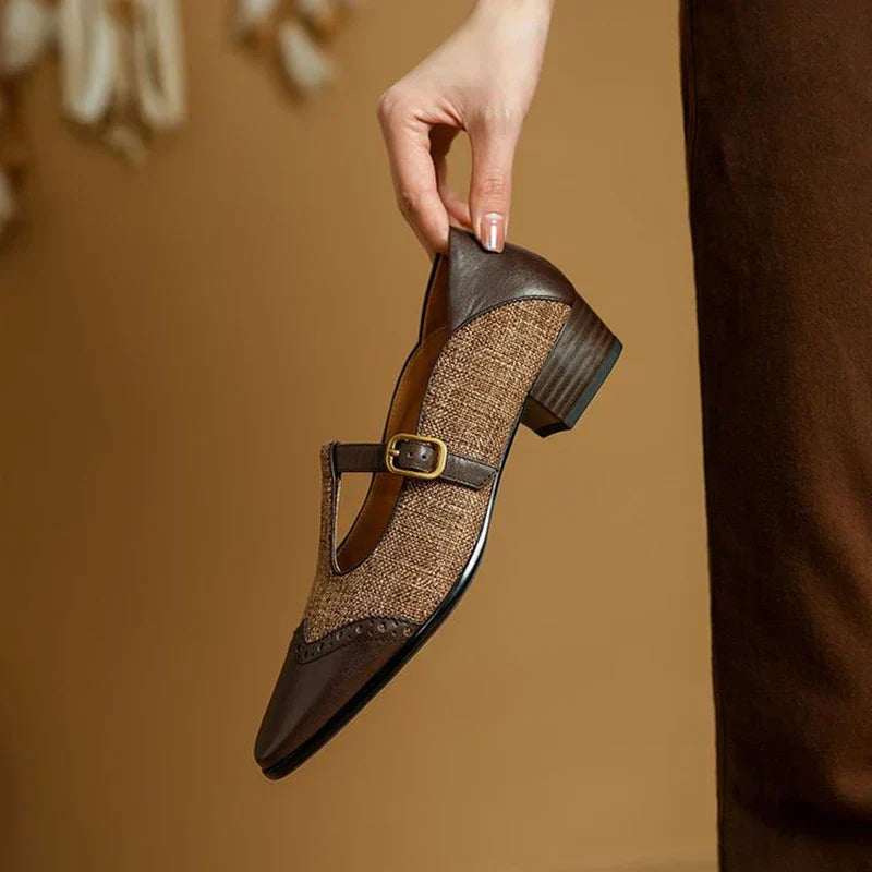 Genevieve T-Strap Shoes 5
