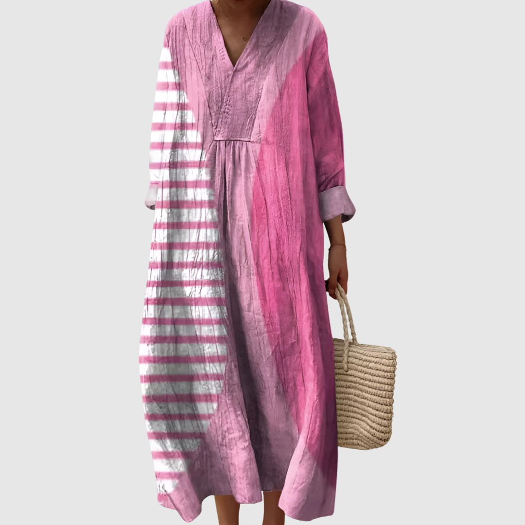 Giselle Abstract Summer Dress 0