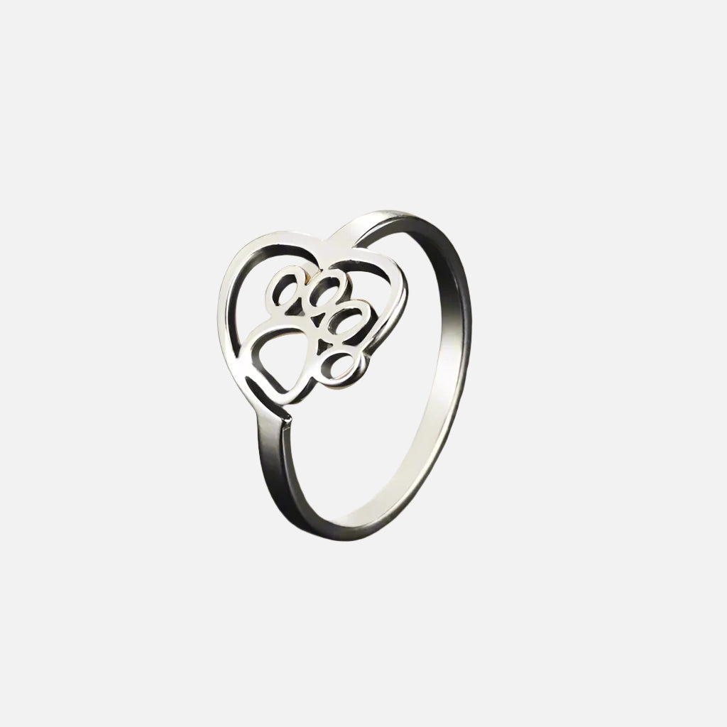 Giselle Heart Paw Ring 1