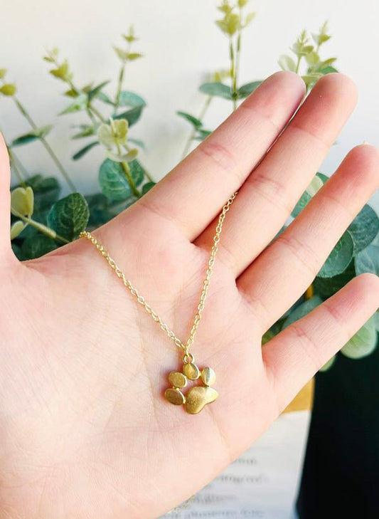 Giselle Paw Charm Necklace 0
