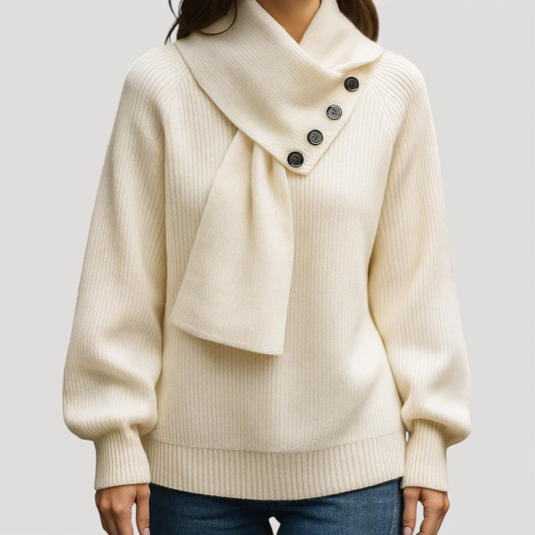 Giselle Shawl Collar Jumper 1