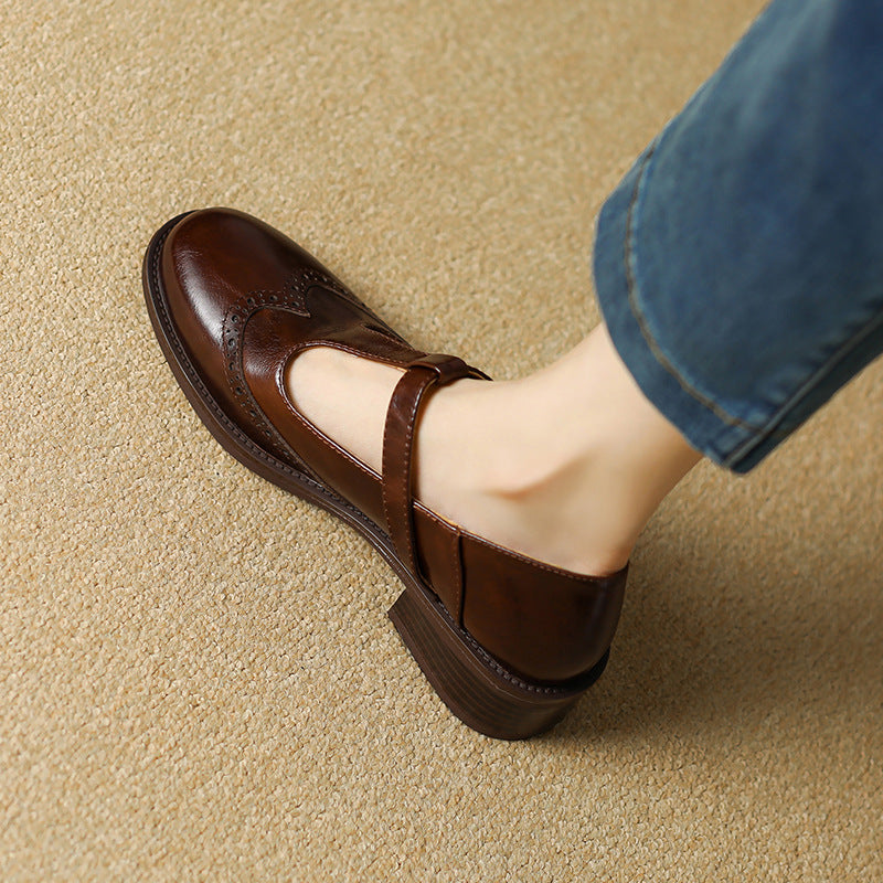 Giselle T-Bar Mary Jane Shoes 1