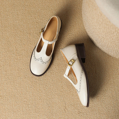 Giselle T-Bar Mary Jane Shoes 4