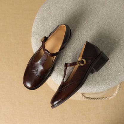 Giselle T-Bar Mary Jane Shoes 6