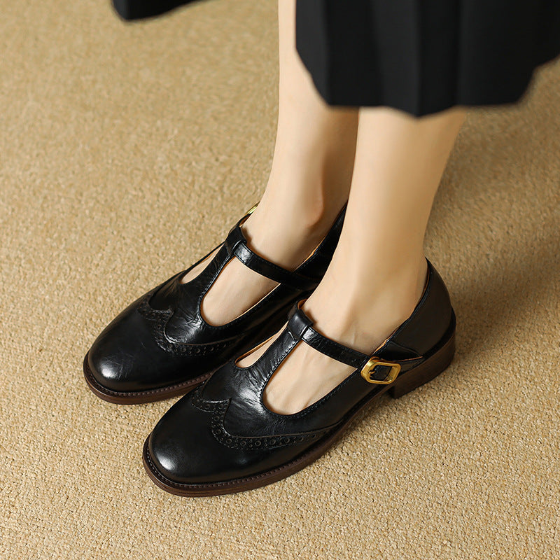 Giselle T-Bar Mary Jane Shoes 7
