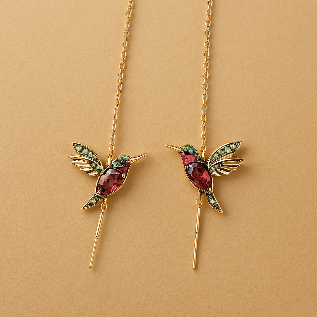 Hannah Enamel Drop Earrings 2