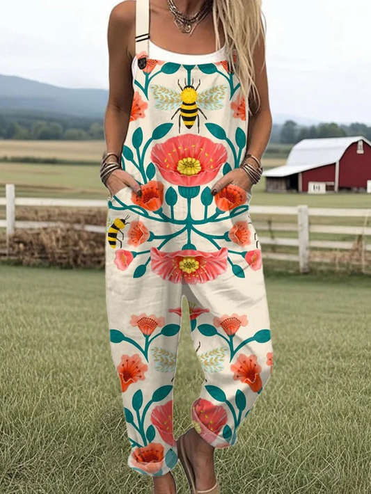 Hannah Floral Jumpsuit 0