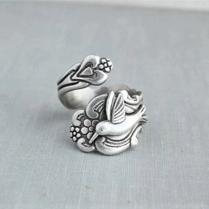 Hannah Floral Statement Ring 3