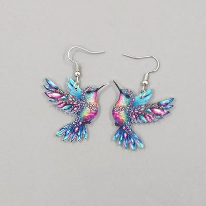 Hannah Hummingbird Dangle Earrings 3