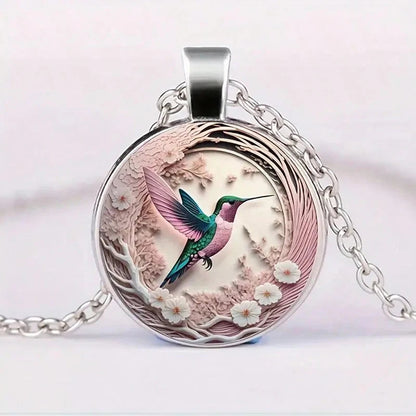 Hannah Hummingbird Pendant Necklace 1