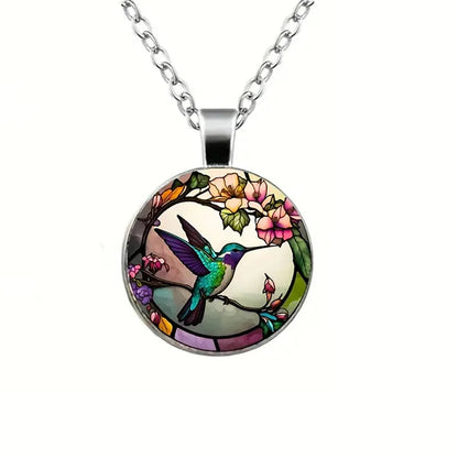 Hannah Hummingbird Pendant Necklace 3