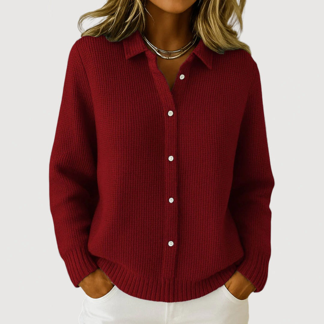 Harlow Button Knit Cardigan 0