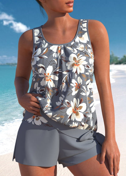 Harlow Floral Tankini Set 4