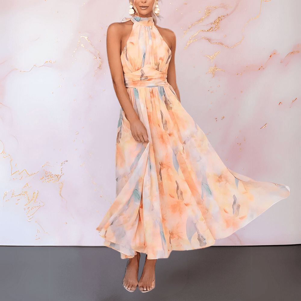 Harlow Halter Maxi Dress 3