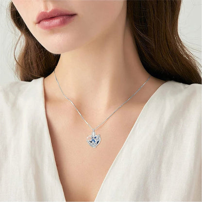 Harlow Heart Urn Necklace 2