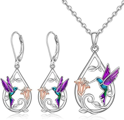 Harlow Hummingbird Jewelry Set 4