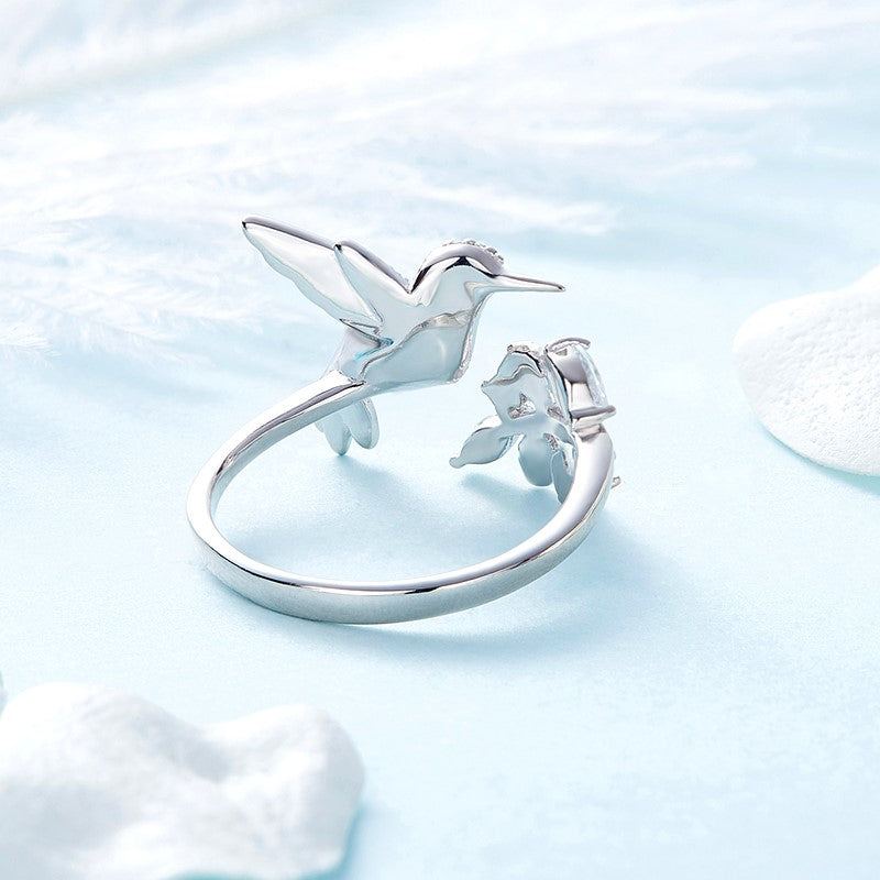 Harlow Hummingbird Sparkle Ring 2