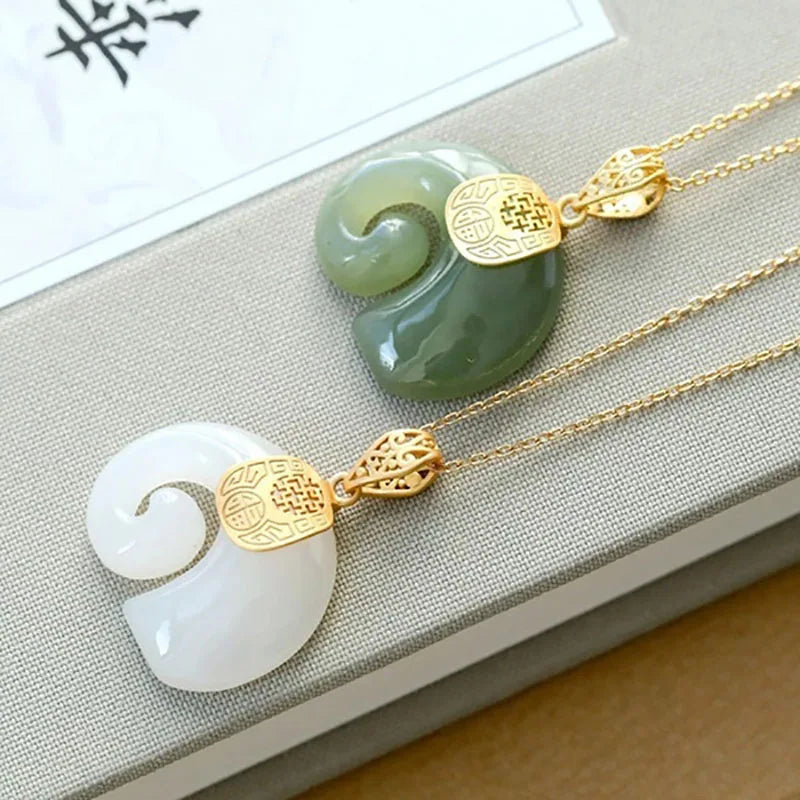 Harlow Jade Elephant Pendant 4