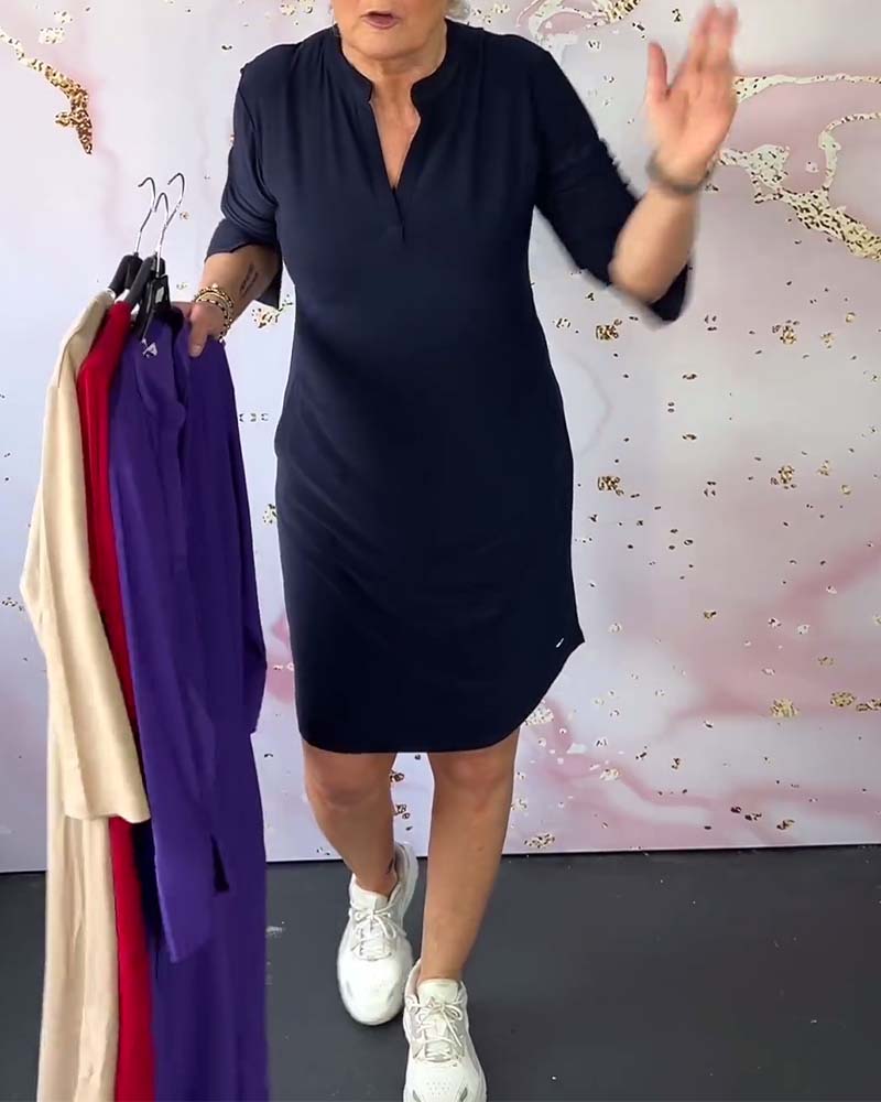 Harlow V-Neck Summer Dress 3
