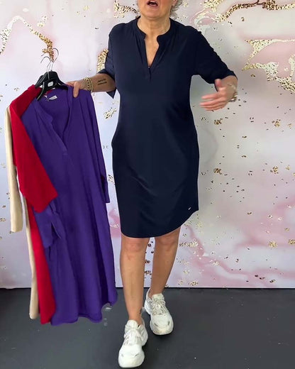 Harlow V-Neck Summer Dress 4