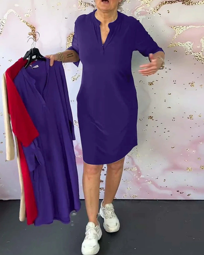 Harlow V-Neck Summer Dress 7