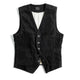 Men's corduroy blazer jacket with lapels and pockets