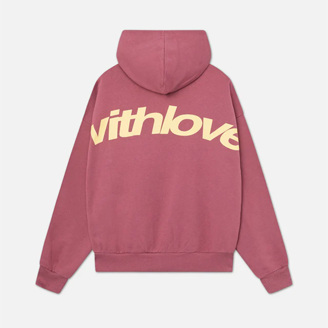 Unisex classic pullover hoodie with front and back graphics