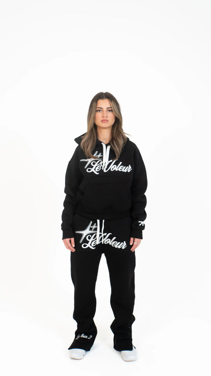 Unisex graphic pullover hoodie with drawstring hood and kangaroo pocket