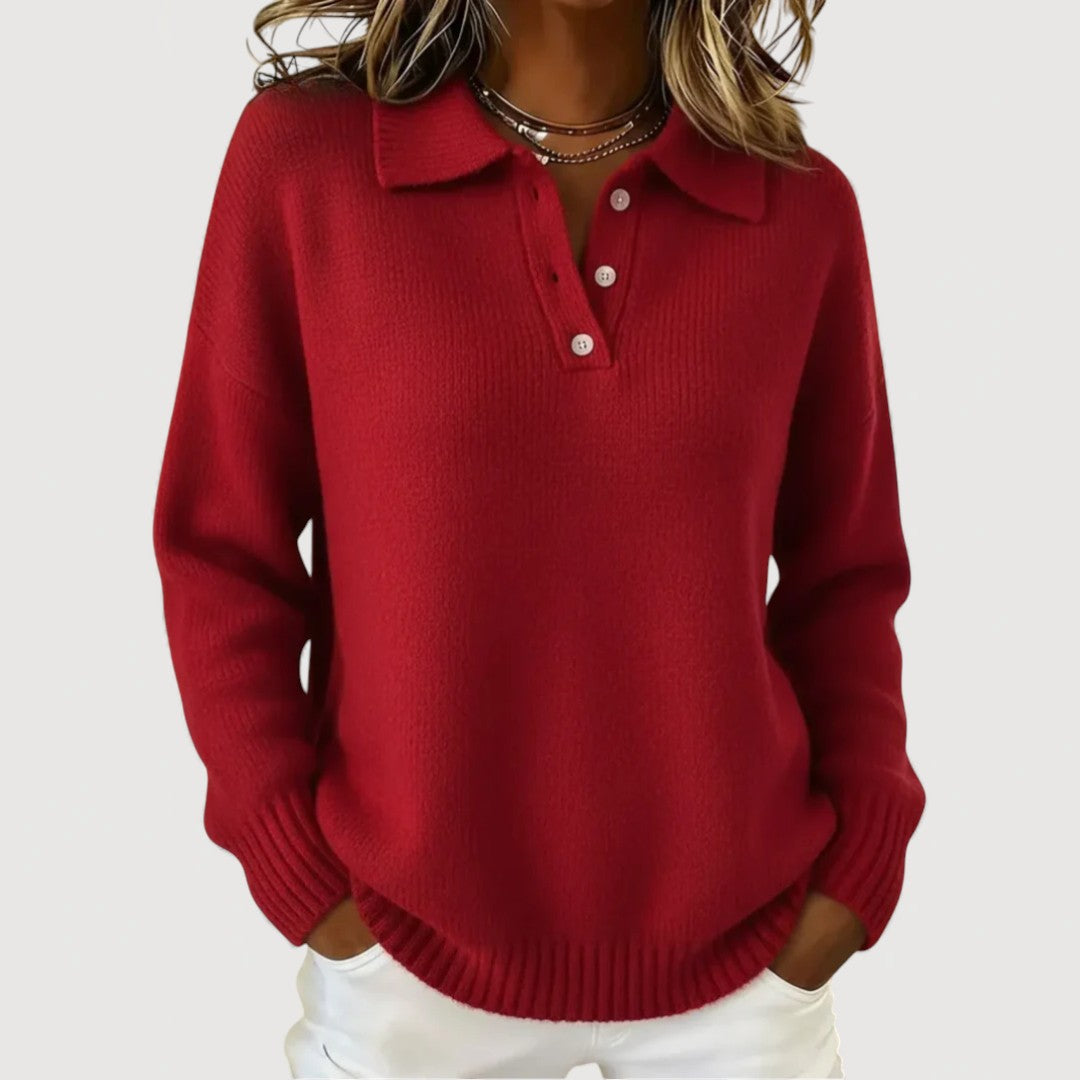 Isla Collared Knit 0