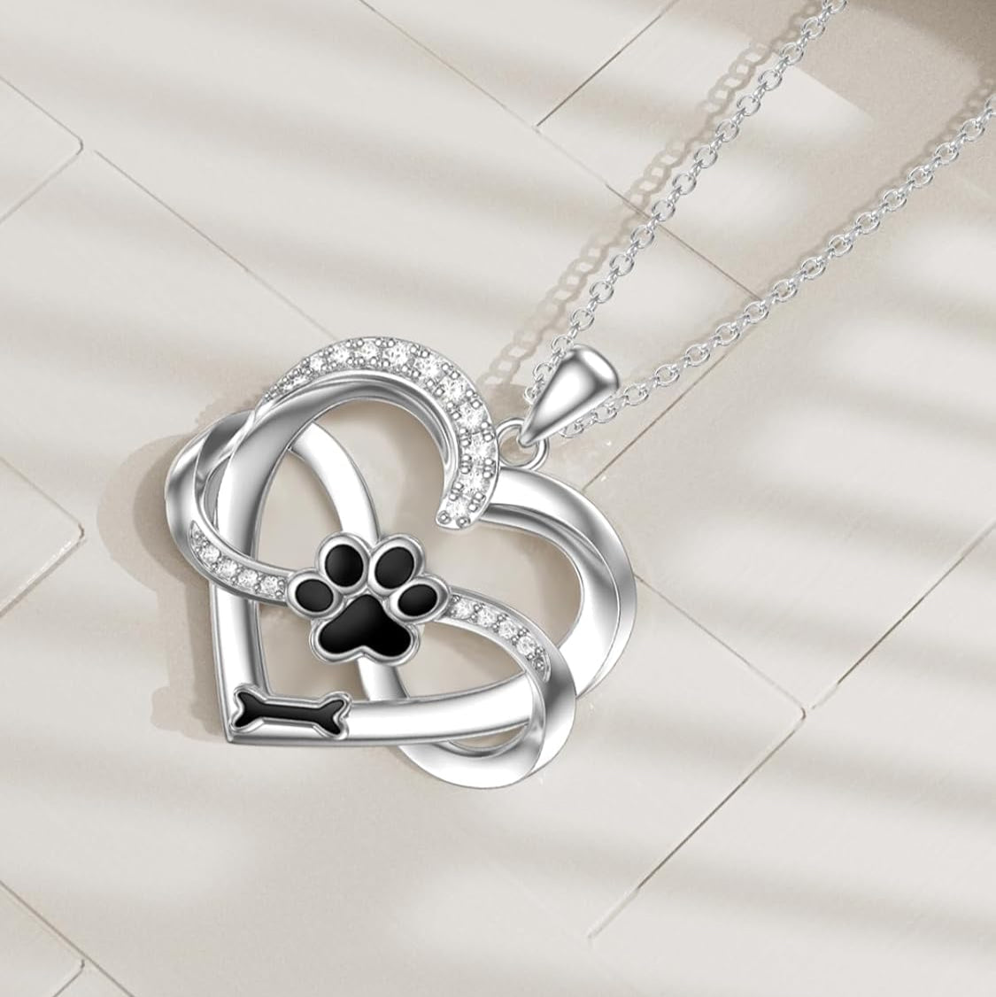 Isla Infinity Heart Necklace 0