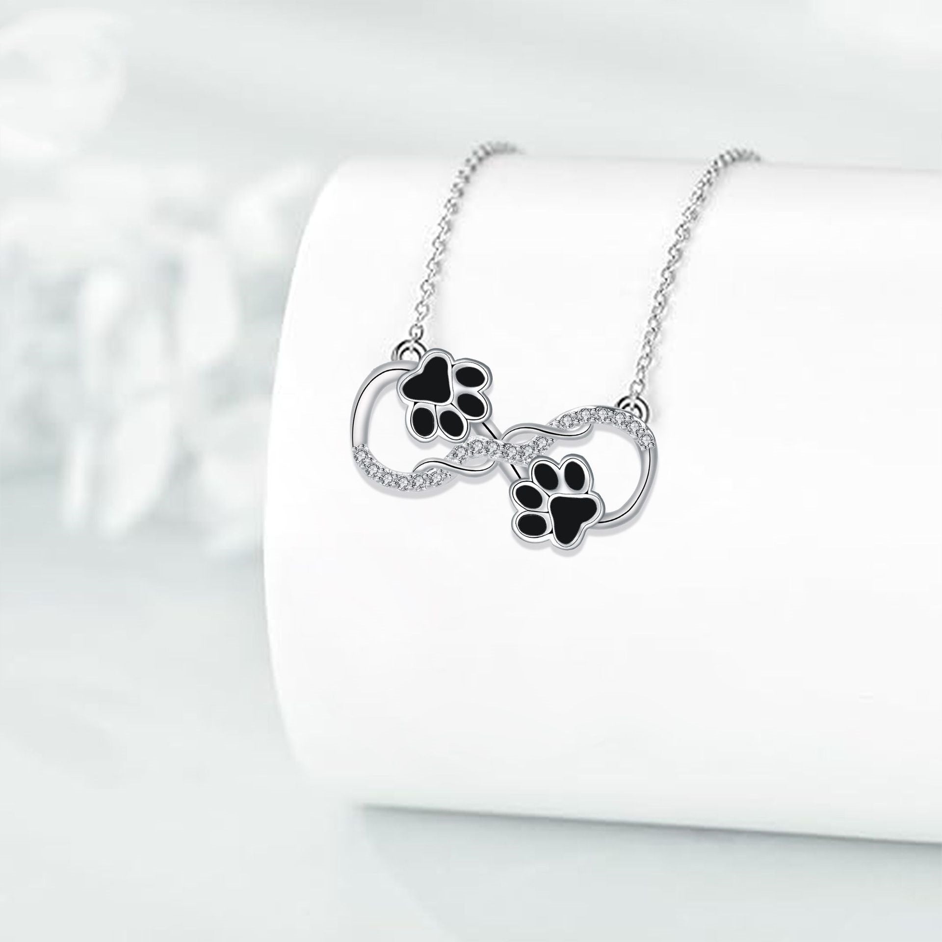 Isla Infinity Pendant Necklace 1