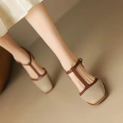 Isla Vintage-Inspired Mid Heels 5