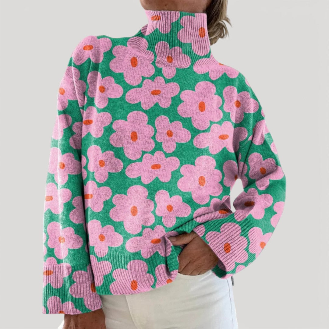 Jade Floral Womens Jumper 0