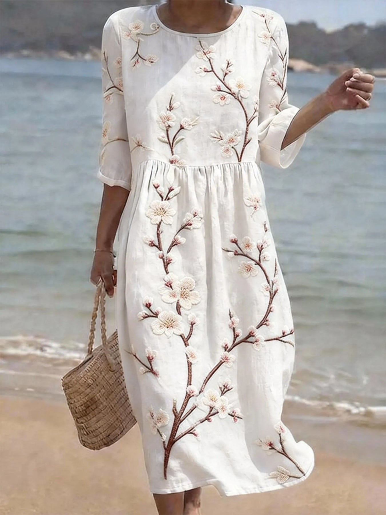 Jasmine Casual Floral Dress 1