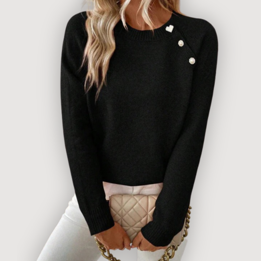 Jasmine Chic Button Jumper 0