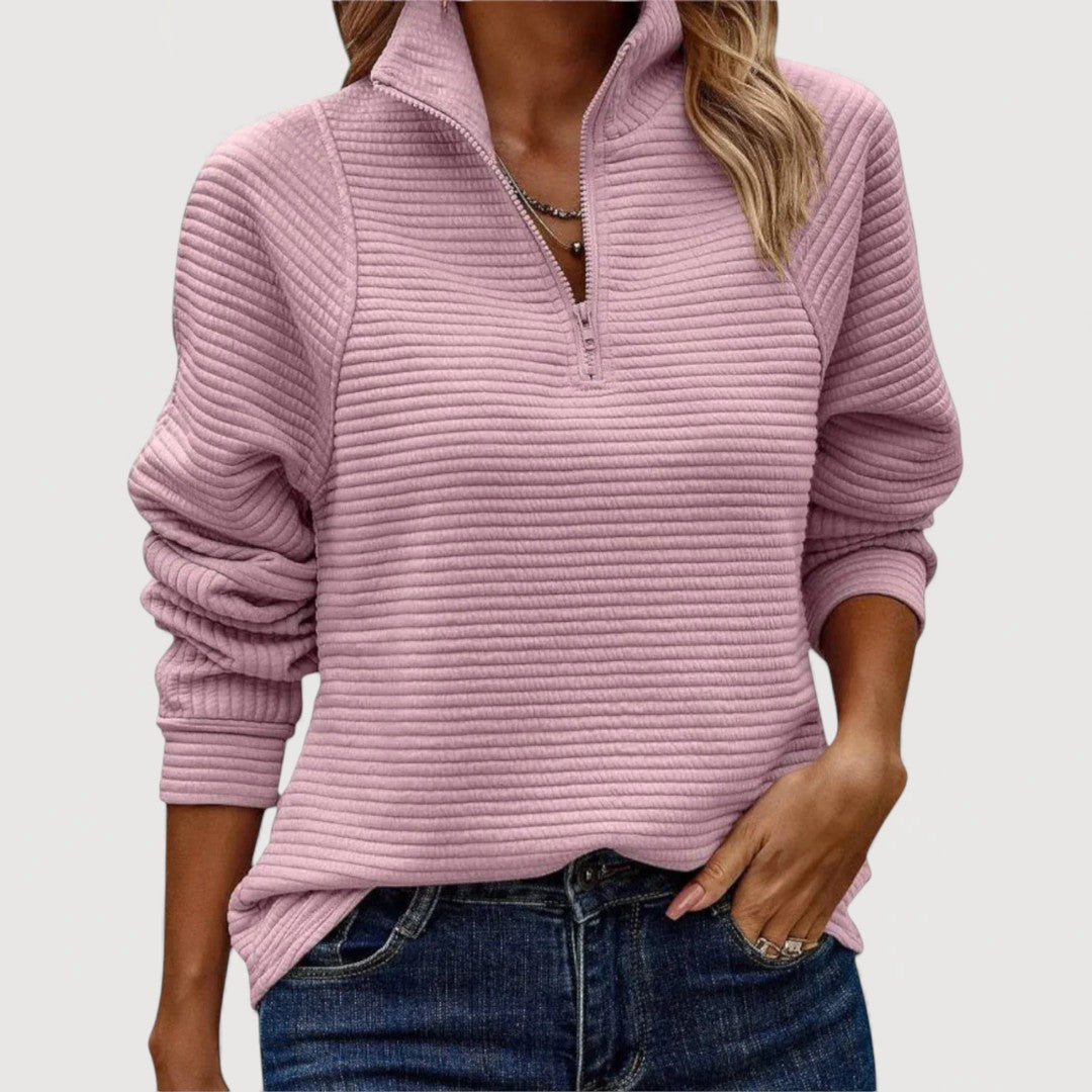 Jasmine Cozy Half-Zip Top 3