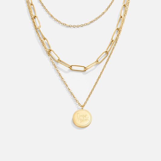 Jocelyn Coin Layered Necklace 0